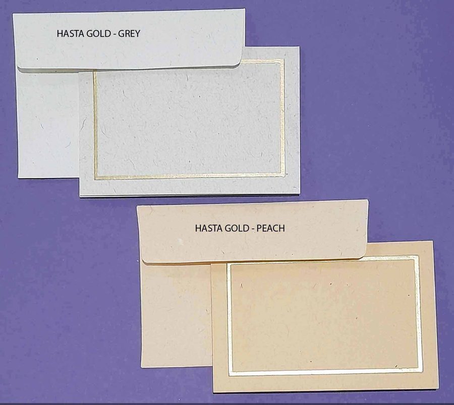 Hasta Gold, Cards with Envelopes