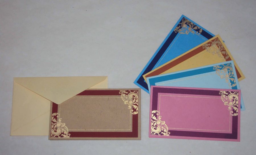 Nirupa, Cards with Envelopes