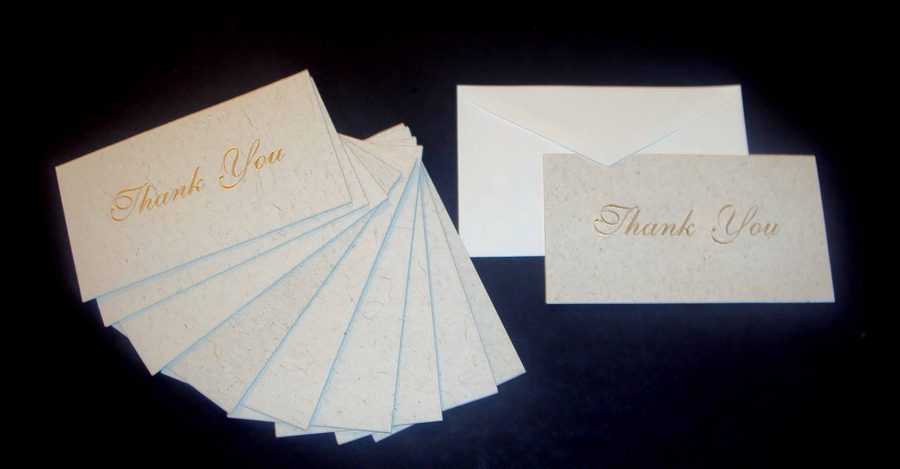 T.You Card Gold, Cards with Envelopes