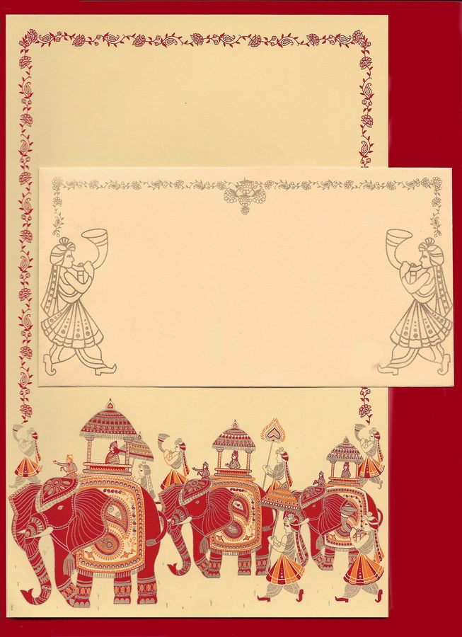 Gajraj, Letter Papers with Envelopes