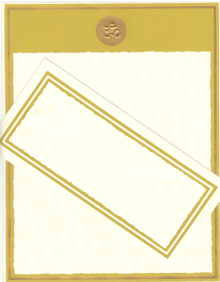 Pranav, Letter Papers with Envelopes